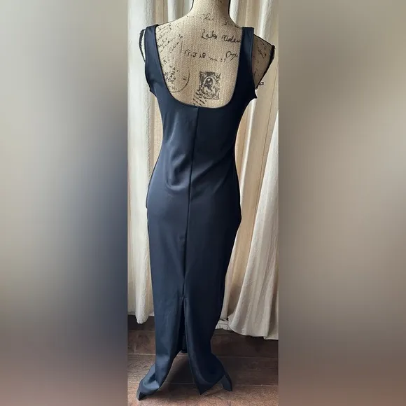 GOOD AMERICAN SCUBA MODERN TANK MAXI DRESS