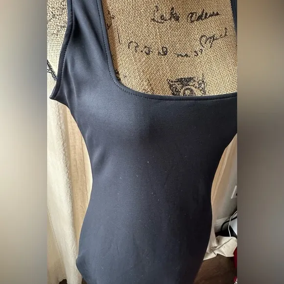 GOOD AMERICAN SCUBA MODERN TANK MAXI DRESS