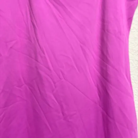 Good American Women's Scuba Modern Tank Maxi Dress Purple Medium Sleeveless