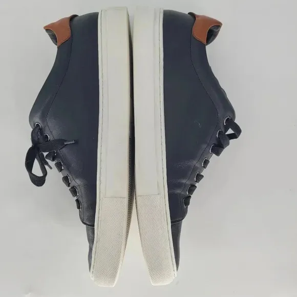 Good man brand made in italy legend London brown black sneakers shoes size 9