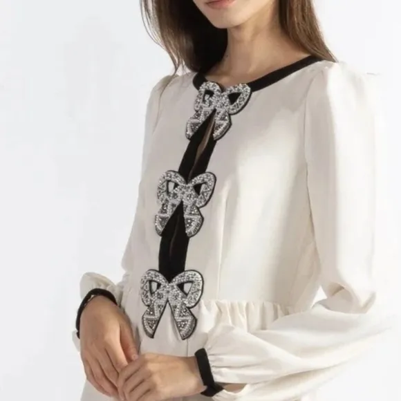 Gorgeous Classic Saloni Dress Size 10