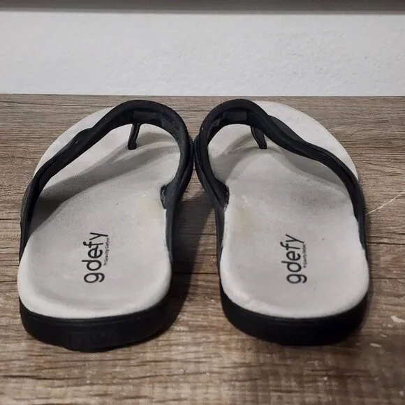 Gravity Defyer G-Defy Gimor Women's Sandals Shoes Size 9 Black