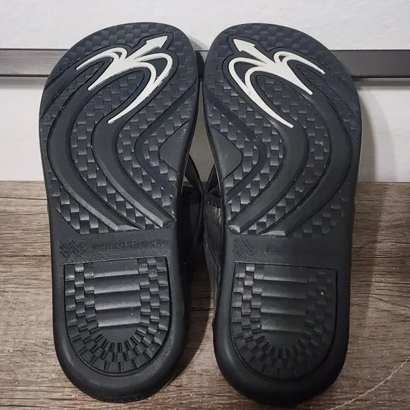 Gravity Defyer G-Defy Gimor Women's Sandals Shoes Size 9 Black