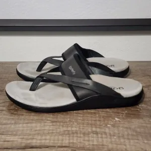 Gravity Defyer G-Defy Gimor Women's Sandals Shoes Size 9 Black