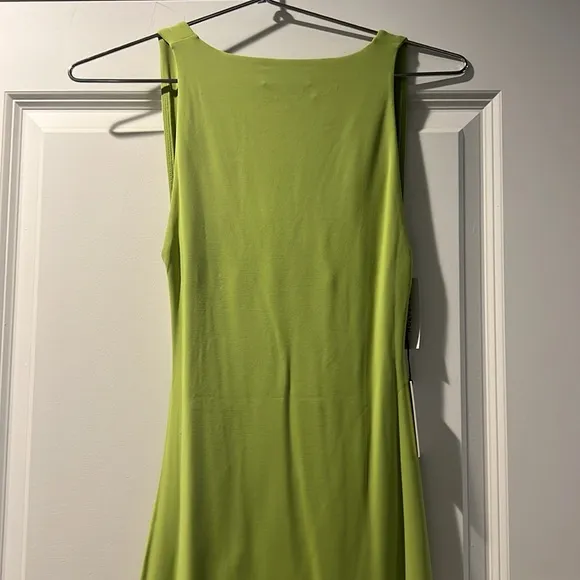 Green Sleeveless Dress
