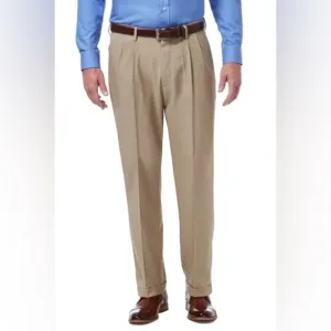 Haggar Premium Comfort Dress Pant Classic Fit 36x32 pants