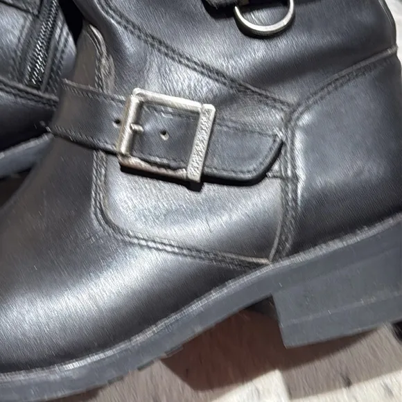HARLEY-DAVIDSON Booker Motorcycle Riding Boots size 8 A13