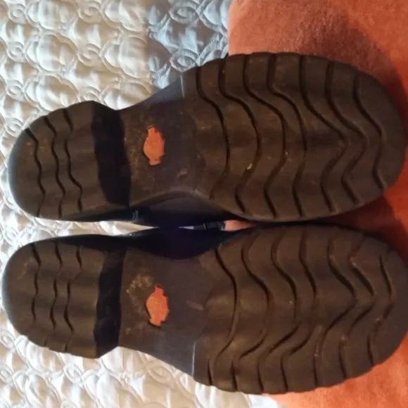 Harley Davidson Thick Sole Heeled Boots
