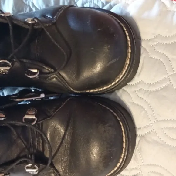 Harley Davidson Thick Sole Heeled Boots