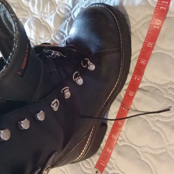 Harley Davidson Thick Sole Heeled Boots