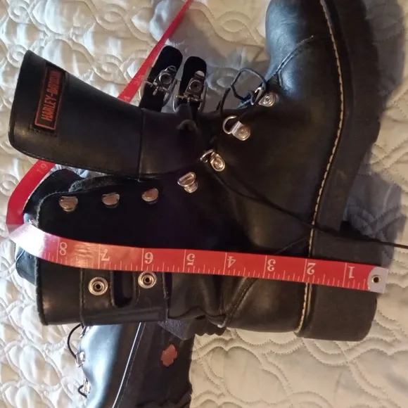 Harley Davidson Thick Sole Heeled Boots