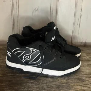 Heely’s Propel 2.0 Mens black white sneakers shoes 7
