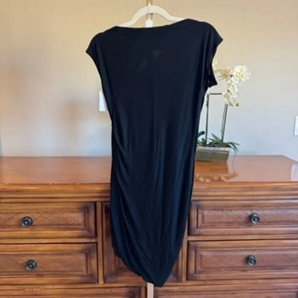 Helmut Lang Scala Cut Out Dress – NWT – Size Small – Black Mini