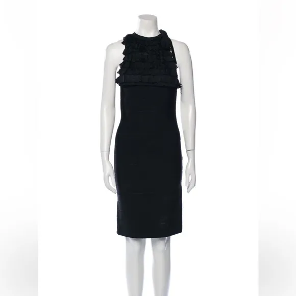 Herve leger classic bandage dress