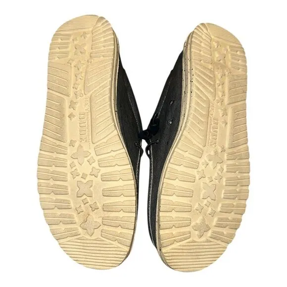 Hey Dude Mens Blue Wally Stretch Slip On Shoes, Size 12