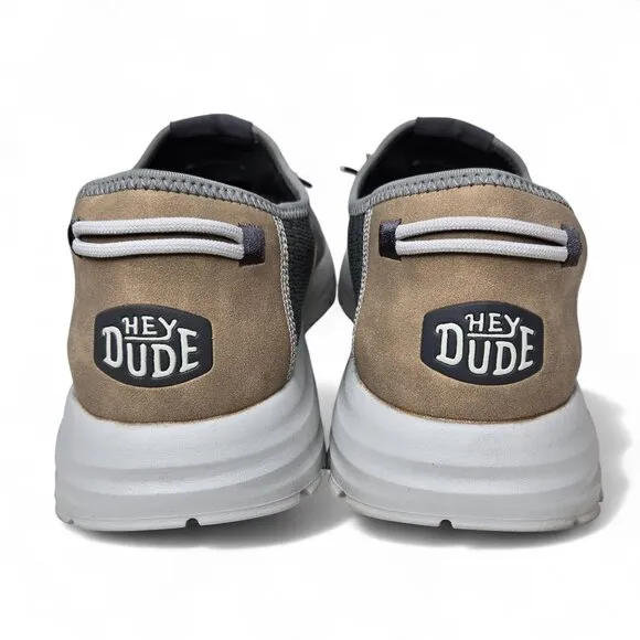 Hey Dude Sirocco Boat Shoes Men's Slip On Breathable Mesh Preppy Boho 15
