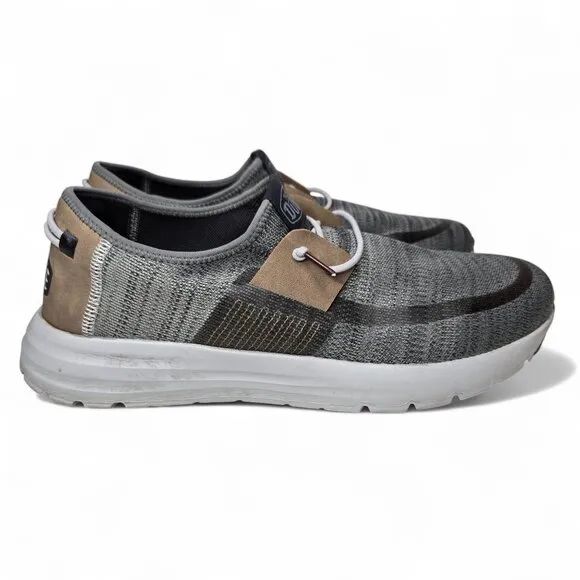 Hey Dude Sirocco Boat Shoes Men's Slip On Breathable Mesh Preppy Boho 15