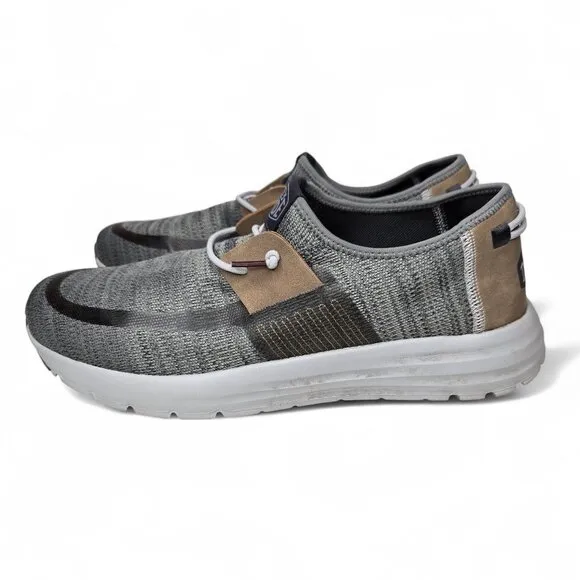 Hey Dude Sirocco Boat Shoes Men's Slip On Breathable Mesh Preppy Boho 15