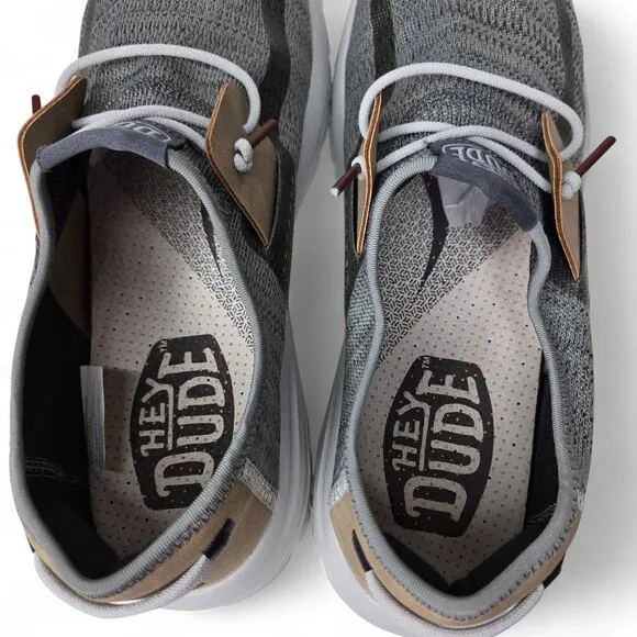 Hey Dude Sirocco Boat Shoes Men's Slip On Breathable Mesh Preppy Boho 15