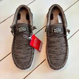 Hey Dude Wally Sox Casual Shoes Brown Women’s 10 Men’s 8