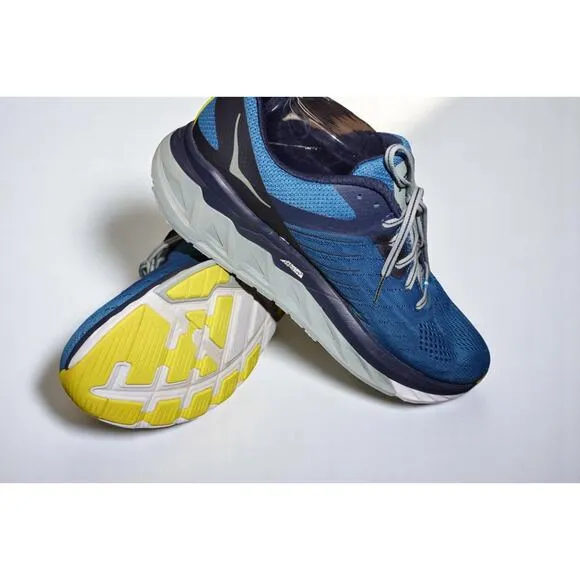 HOKA Arahi 3 Men’s Size 11 Blue Yellow Stability Running Shoes BSMI EU 45⅓