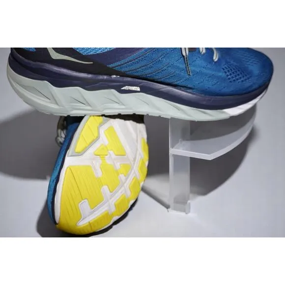HOKA Arahi 3 Men’s Size 11 Blue Yellow Stability Running Shoes BSMI EU 45⅓