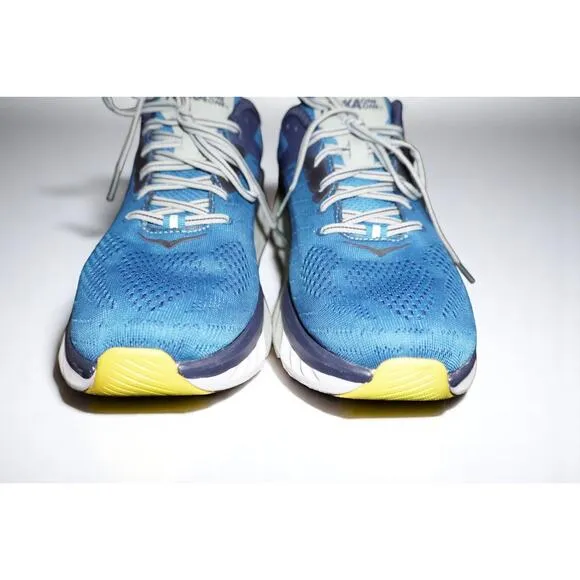 HOKA Arahi 3 Men’s Size 11 Blue Yellow Stability Running Shoes BSMI EU 45⅓