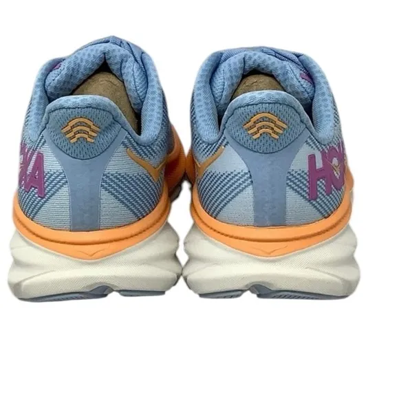 Hoka Clifton 9 Women's Running Shoes Blue Size 6.5 Lightweight Cushioned