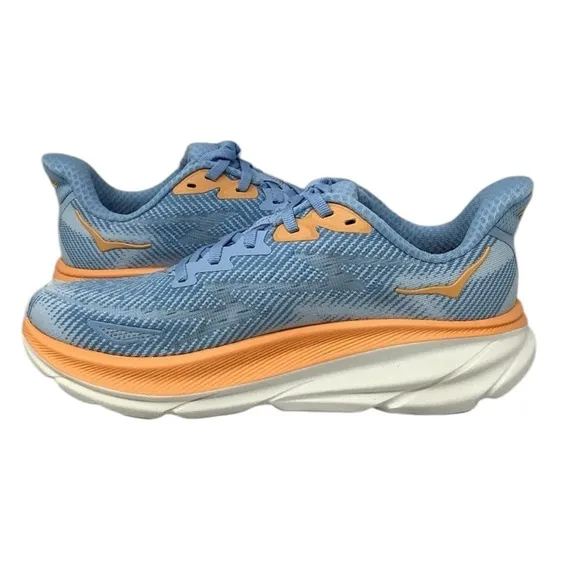 Hoka Clifton 9 Women's Running Shoes Blue Size 6.5 Lightweight Cushioned