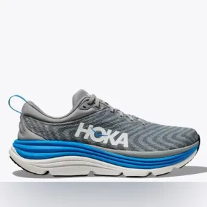 Hoka Men's Gaviota 5 Limestone / Diva Blue Running Shoes