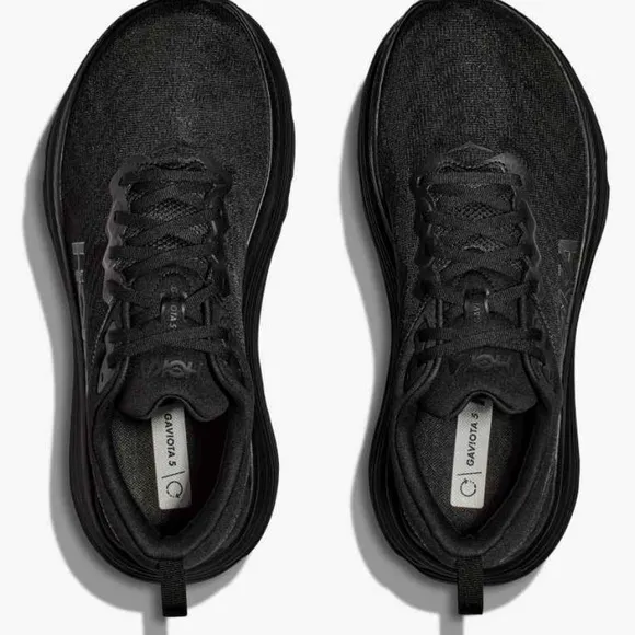 Hoka One Gaviota 5 Men's Size 11.5D Running/Walking Shoes Black BRAND NEW IN BOX