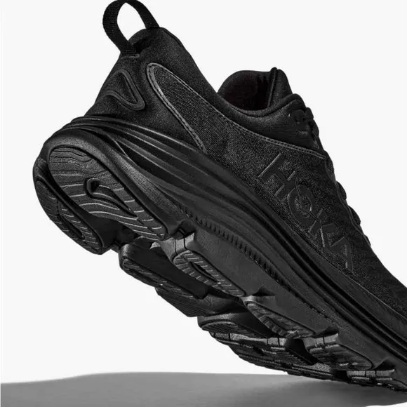 Hoka One Gaviota 5 Men's Size 11.5D Running/Walking Shoes Black BRAND NEW IN BOX