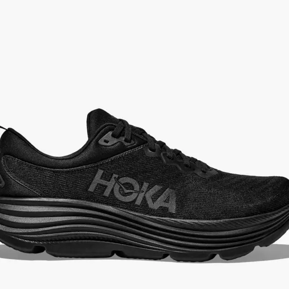 Hoka One Gaviota 5 Men's Size 11.5D Running/Walking Shoes Black BRAND NEW IN BOX