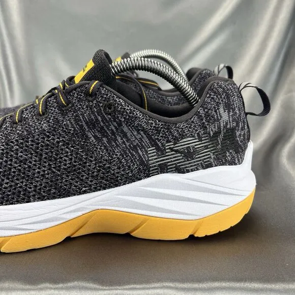 Hoka One M Mach Running Shoes Men's 10.5 Iron Gray Athletic Sneaker 1019279 NIAL