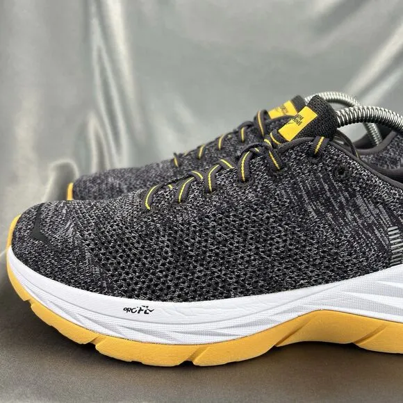 Hoka One M Mach Running Shoes Men's 10.5 Iron Gray Athletic Sneaker 1019279 NIAL
