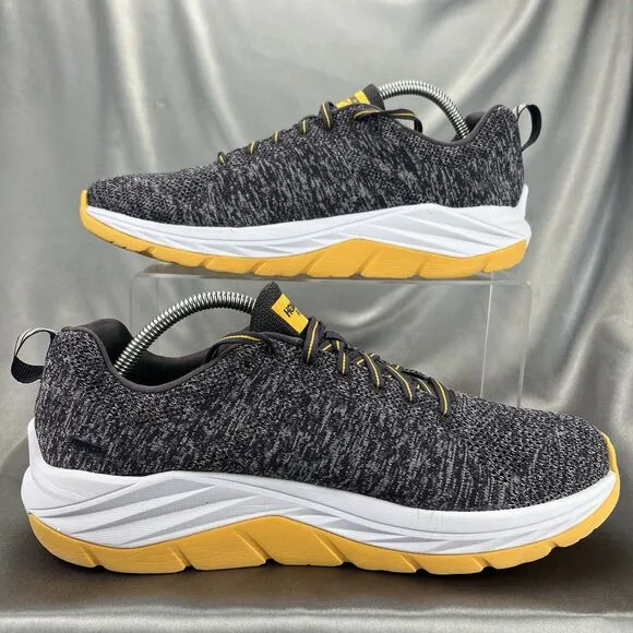 Hoka One M Mach Running Shoes Men's 10.5 Iron Gray Athletic Sneaker 1019279 NIAL