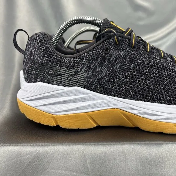 Hoka One M Mach Running Shoes Men's 10.5 Iron Gray Athletic Sneaker 1019279 NIAL