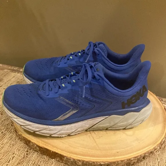 Hoka One One Arahi 5 Blue Men’s Running Shoe Sneaker Sz-10.5D