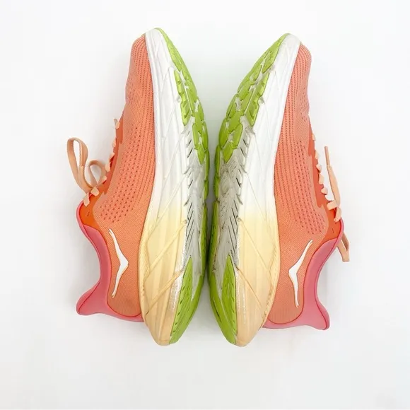 Hoka One One Arahi 7 Sneakers Running Shoes Athletic Papaya Coral Pink Orange