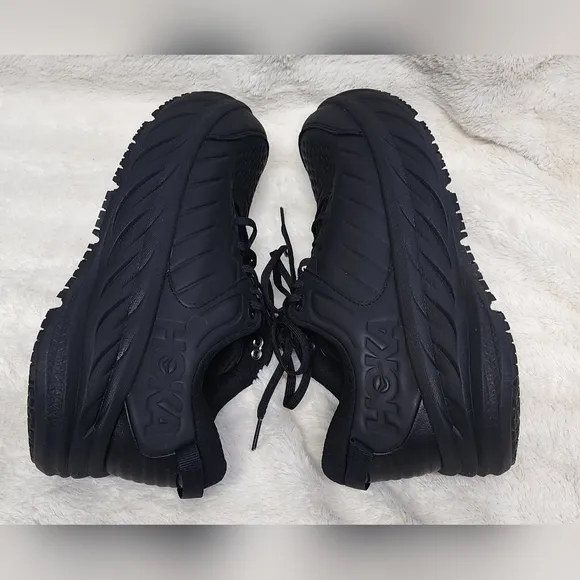Hoka One One Black Athletic Shoes  Comfort Size 10.5