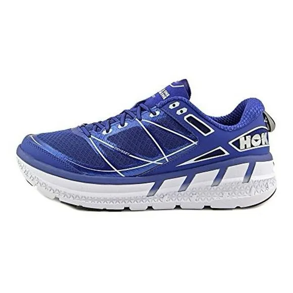 Hoka One One Mens Odyssey Blue White Running Shoes Sneakers Men's Size 9