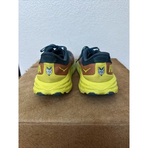 Hoka One One Mens Speedgoat 5 1123157 BCEP Blue Running Shoes Sneakers Size 8.5D