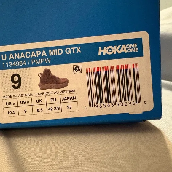 Hoka One One Pink Athletic Shoes with High Ankle Support