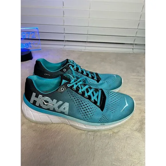 Hoka One One Women's Cavu Profly Blue Running Sneakers Size 9.5