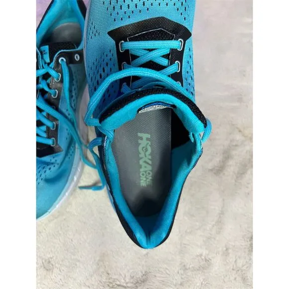 Hoka One One Women's Cavu Profly Blue Running Sneakers Size 9.5