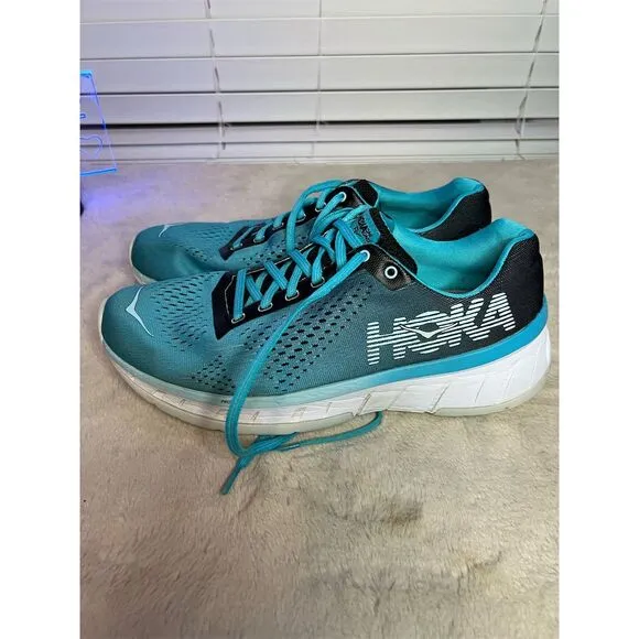 Hoka One One Women's Cavu Profly Blue Running Sneakers Size 9.5