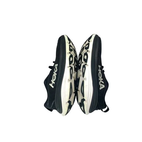 Hoka One One Women’s Gaviota 5 Running Shoes Black White Size 8.5B 1134235