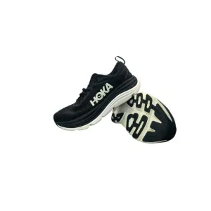 Hoka One One Women’s Gaviota 5 Running Shoes Black White Size 8.5B 1134235