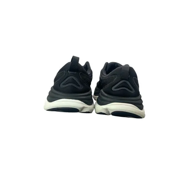 Hoka One One Women’s Gaviota 5 Running Shoes Black White Size 8.5B 1134235