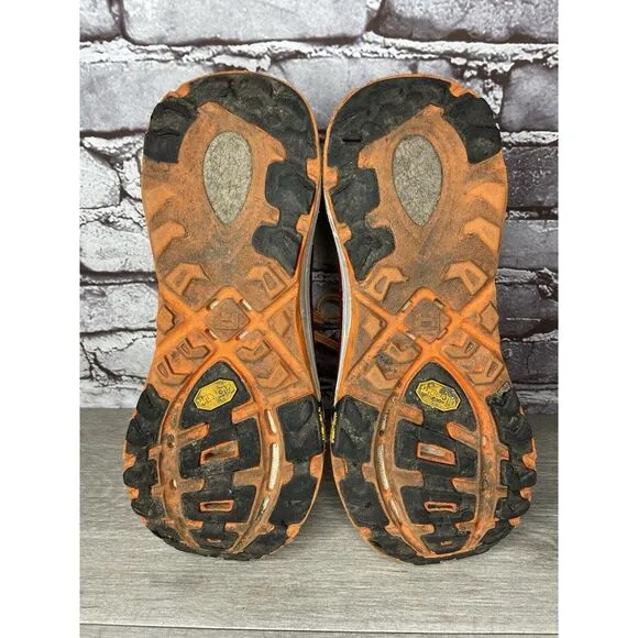 Hoka One Vibram Mafate Speed 2 Red Synthetic Running Shoes Men 9.5M US/43 1/3EU